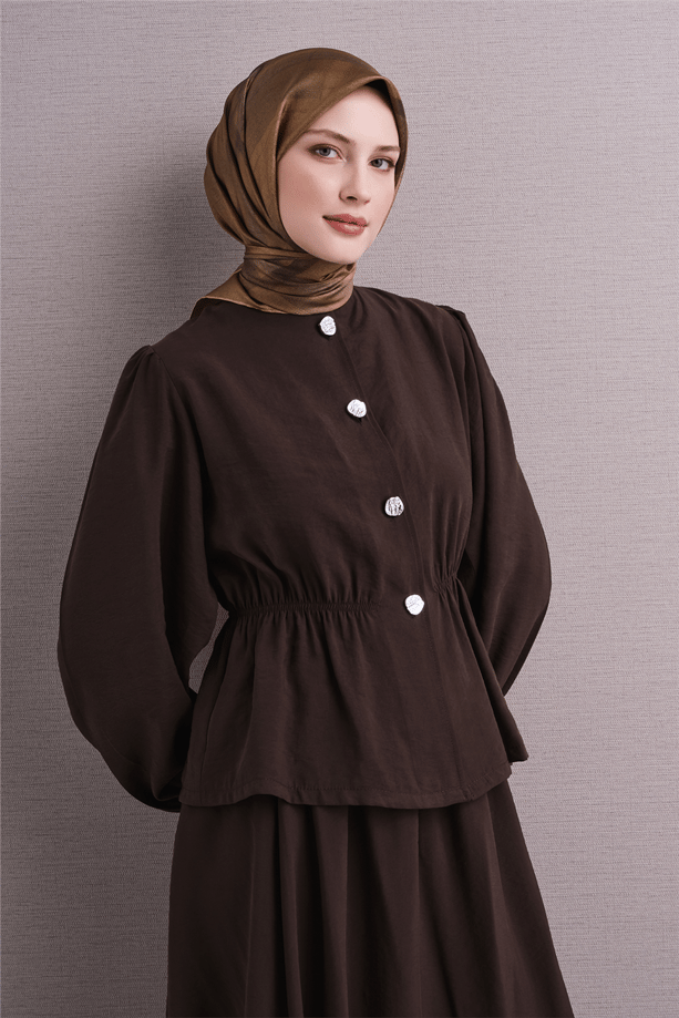 ARMİNE SAF İPEK SURA EŞARP 9618D01-01