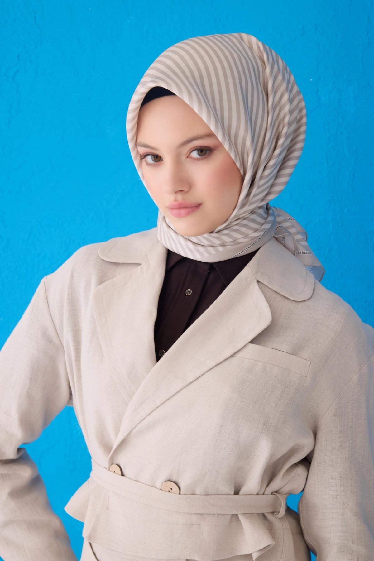 BELLİ SAF İPEK ESARP 4115D(TWİLL)