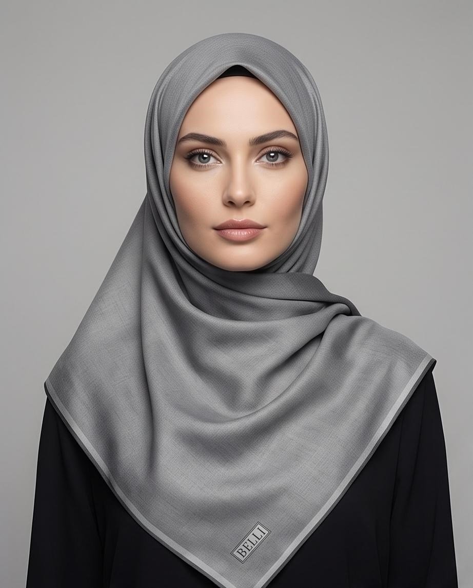 BELLİ SAF İPEK EŞARP(T) 4305D