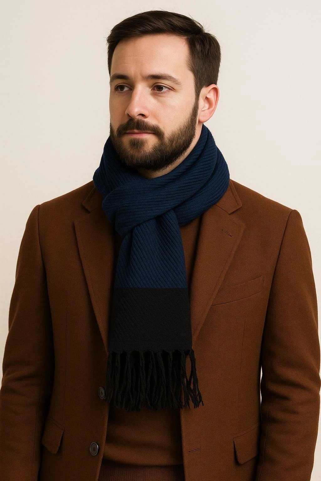 ÇİZGİLİ DESEN ATKI