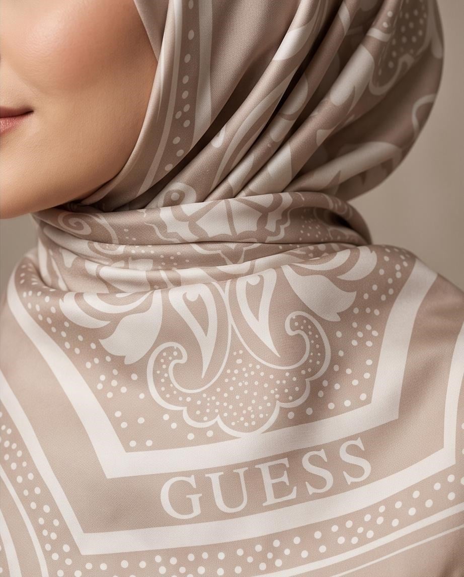 GUESS TWILL İPEK EŞARP AW5730SIL90-ROS