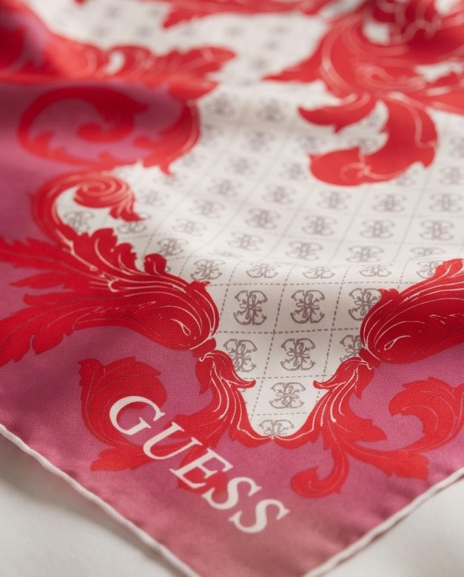 GUESS TWILL İPEK EŞARP AW5763SIL90-FUC