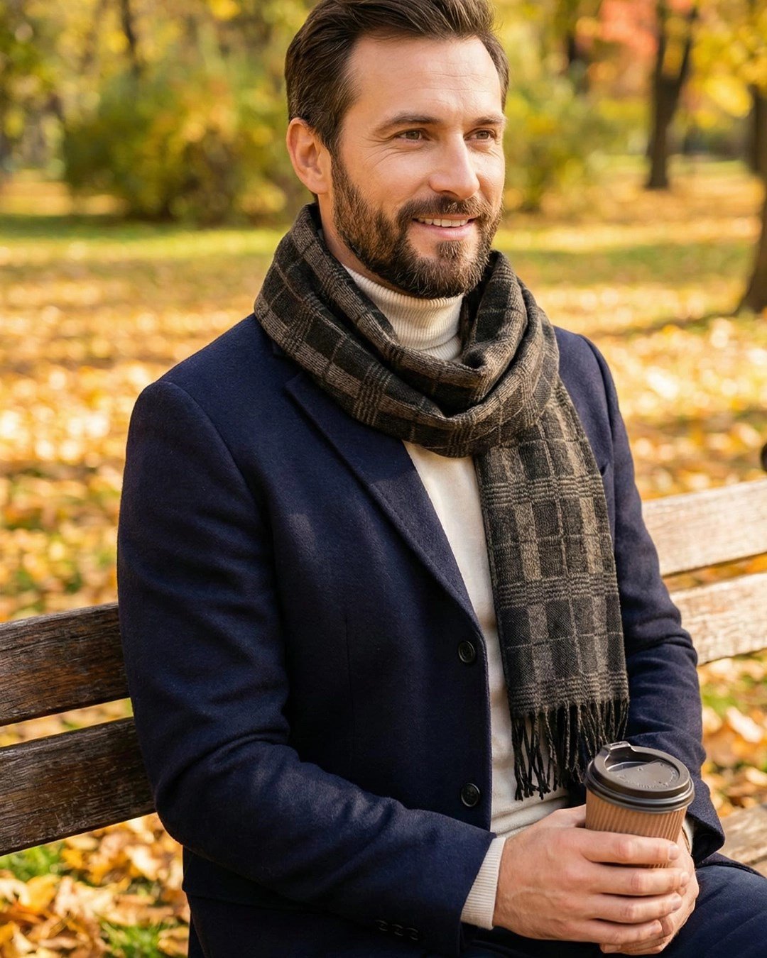 KARELİ DESEN ÇİFT TARAFLI ATKI