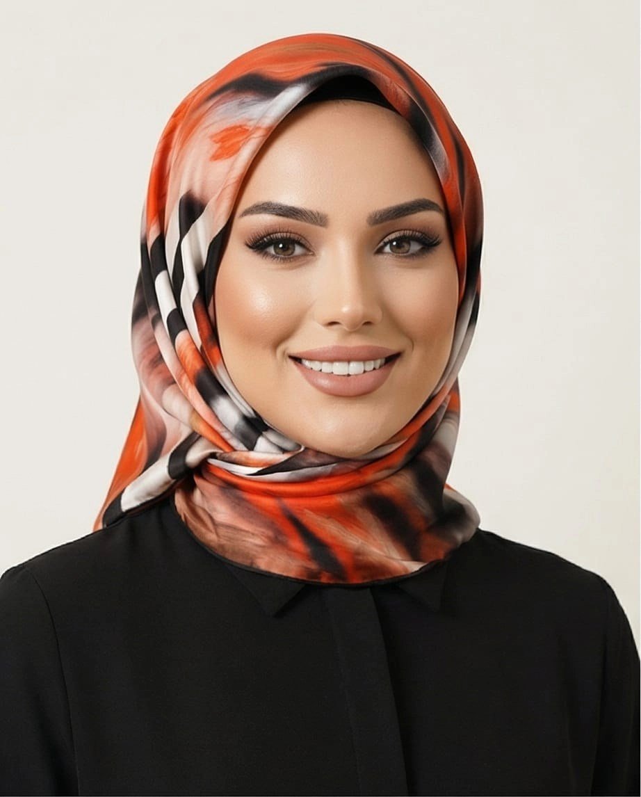 LA BOUTIQUE 1374 SURA İPEK - 03 - 90X90 EŞARP