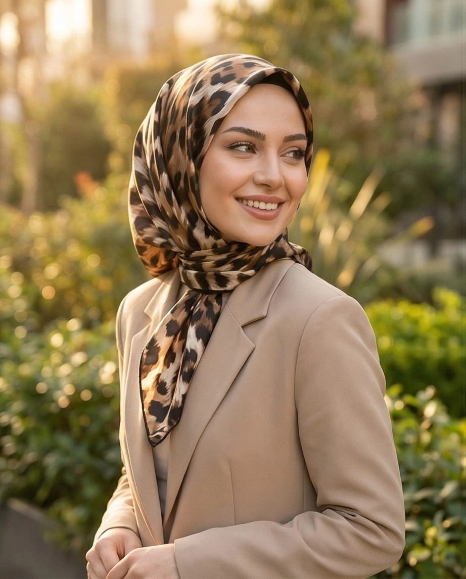 LA BOUTIQUE 1916 SURA İPEK - 02 - 90X90 EŞARP