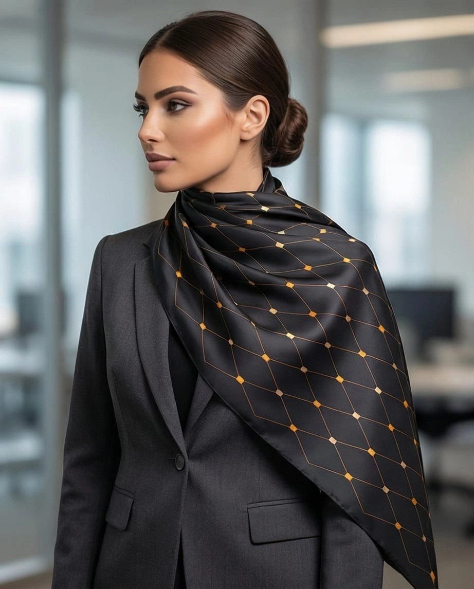LA BOUTIQUE CLASSICAL TWILL 2157-09 EŞARP
