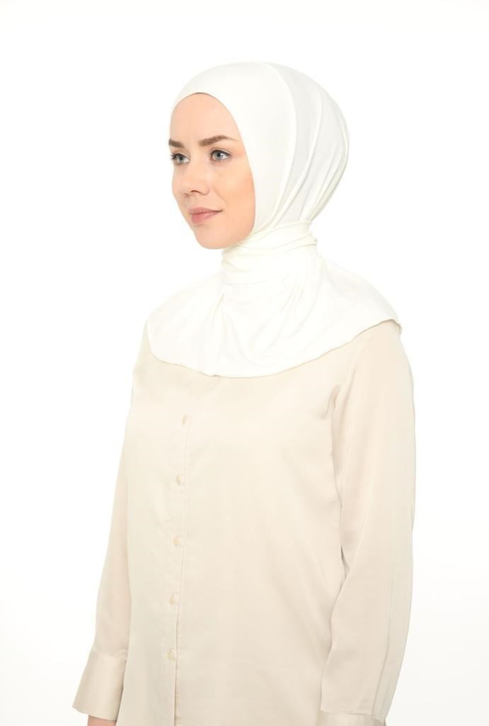 Lavander Kadın Pratik Çıtçıtlı Şal