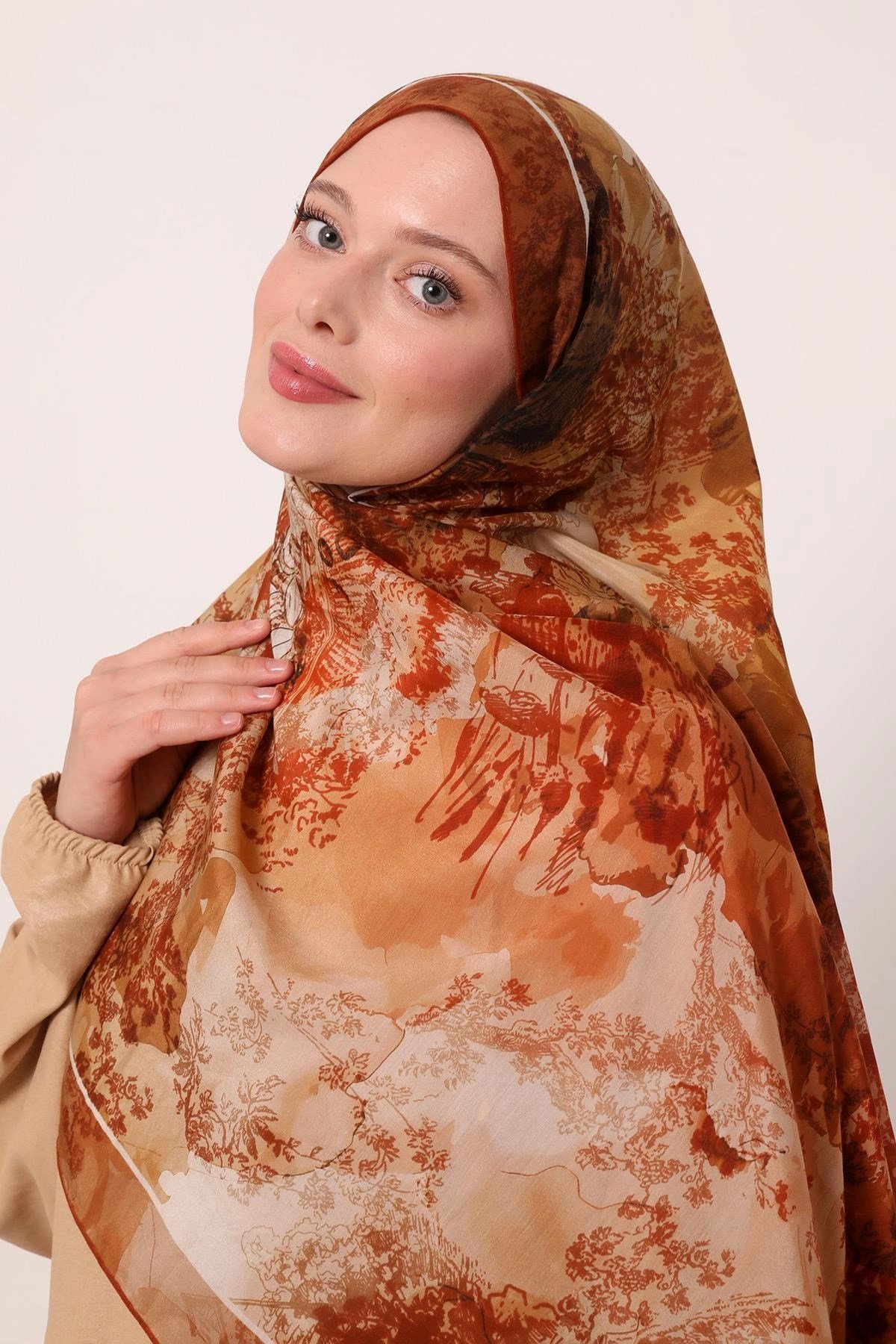 LUVENSARA SİLK ELİTE ŞAL-AMBER IŞILTISI