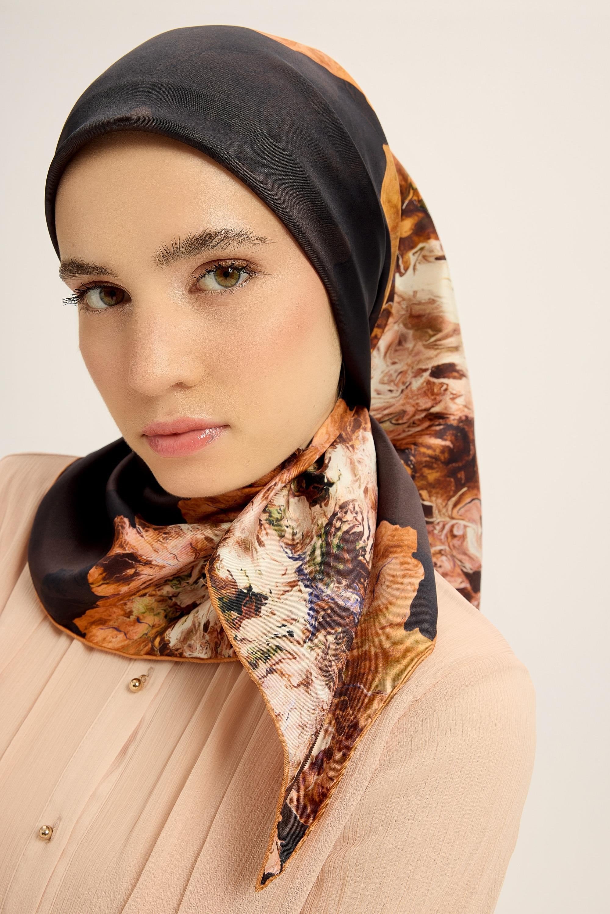 MAISA EŞARP KATRE TİVİL İPEK