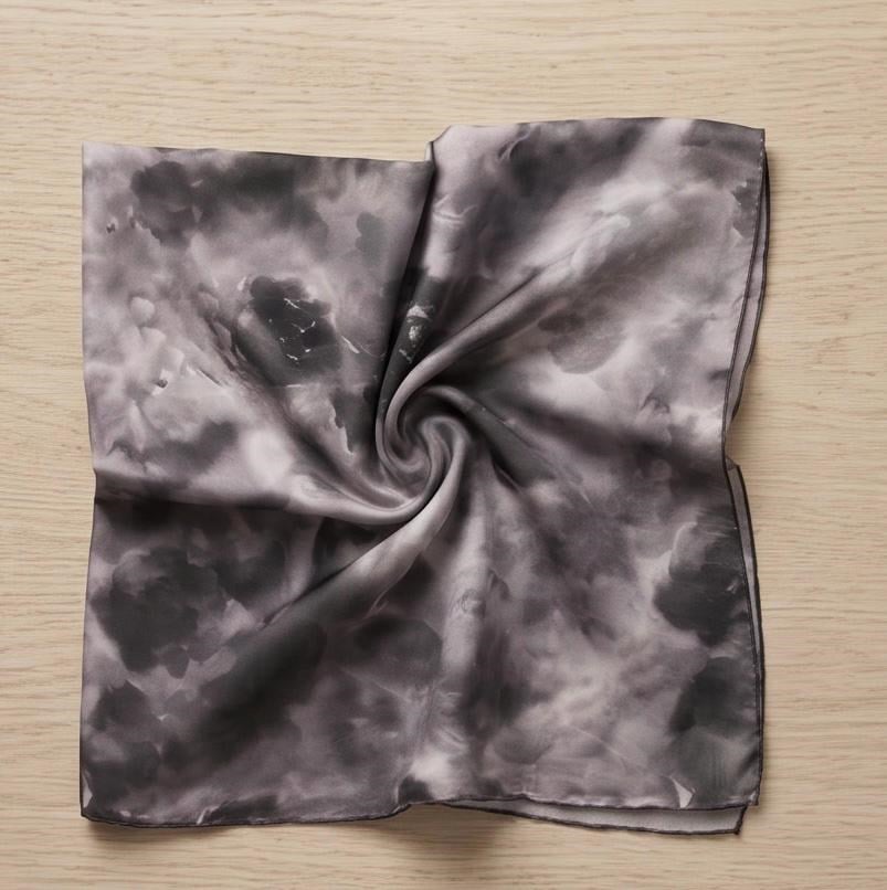 SHAWL SECRET LOİ SİLK BULUT DESEN EŞARP