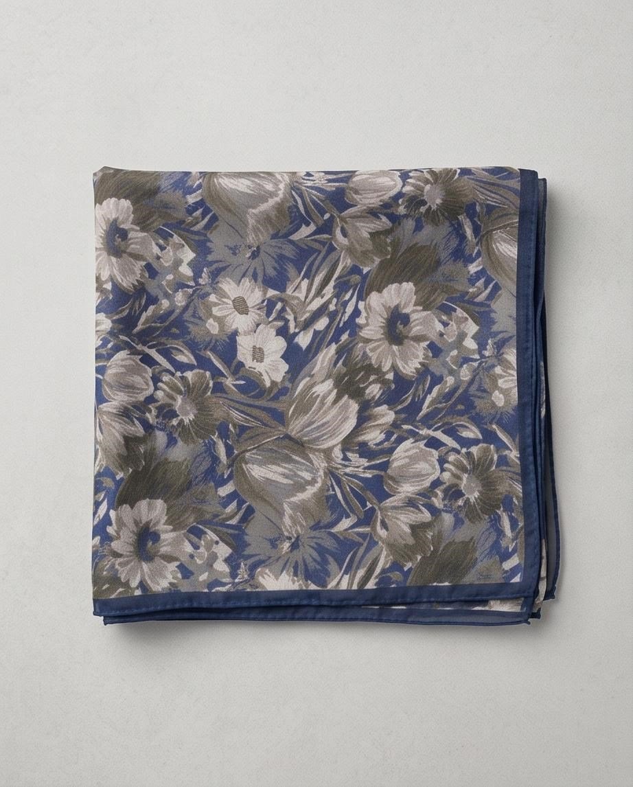 SHAWL SECRET LOİ SİLK ÇİÇEK DESENLİ EŞARP