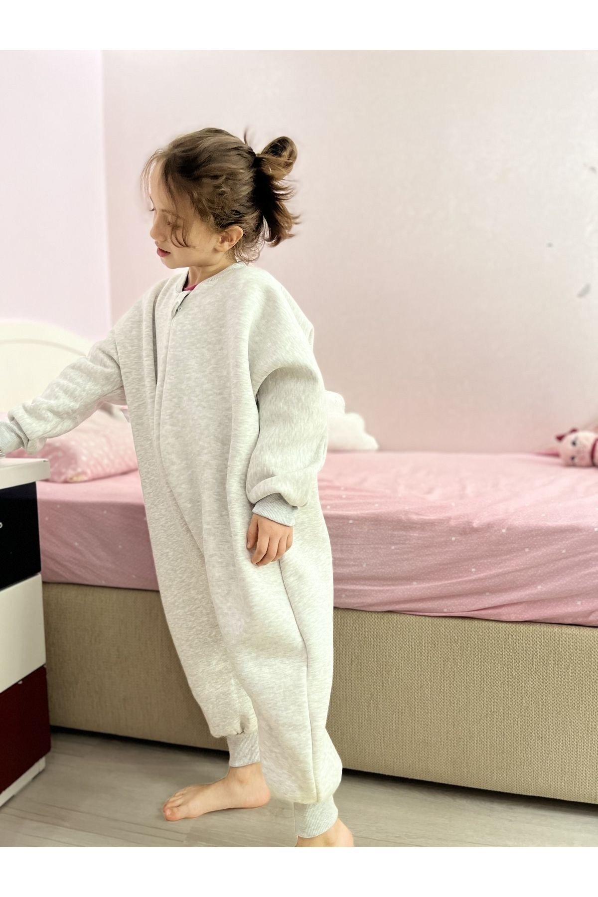Pamuklu Pofidik 1,5 Tog Çocuk Uyku Tulumu