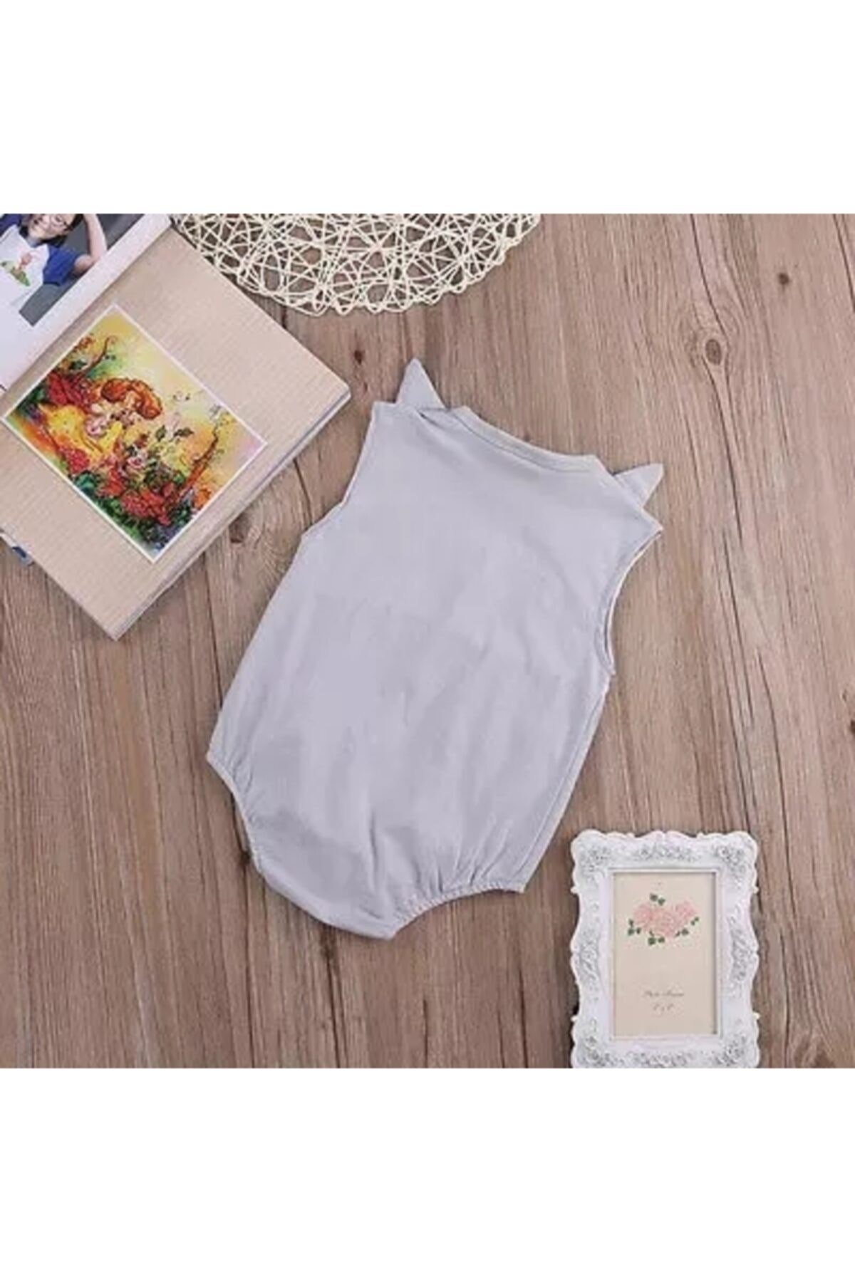 Sevimli Tilki Bebek Romper Tulum