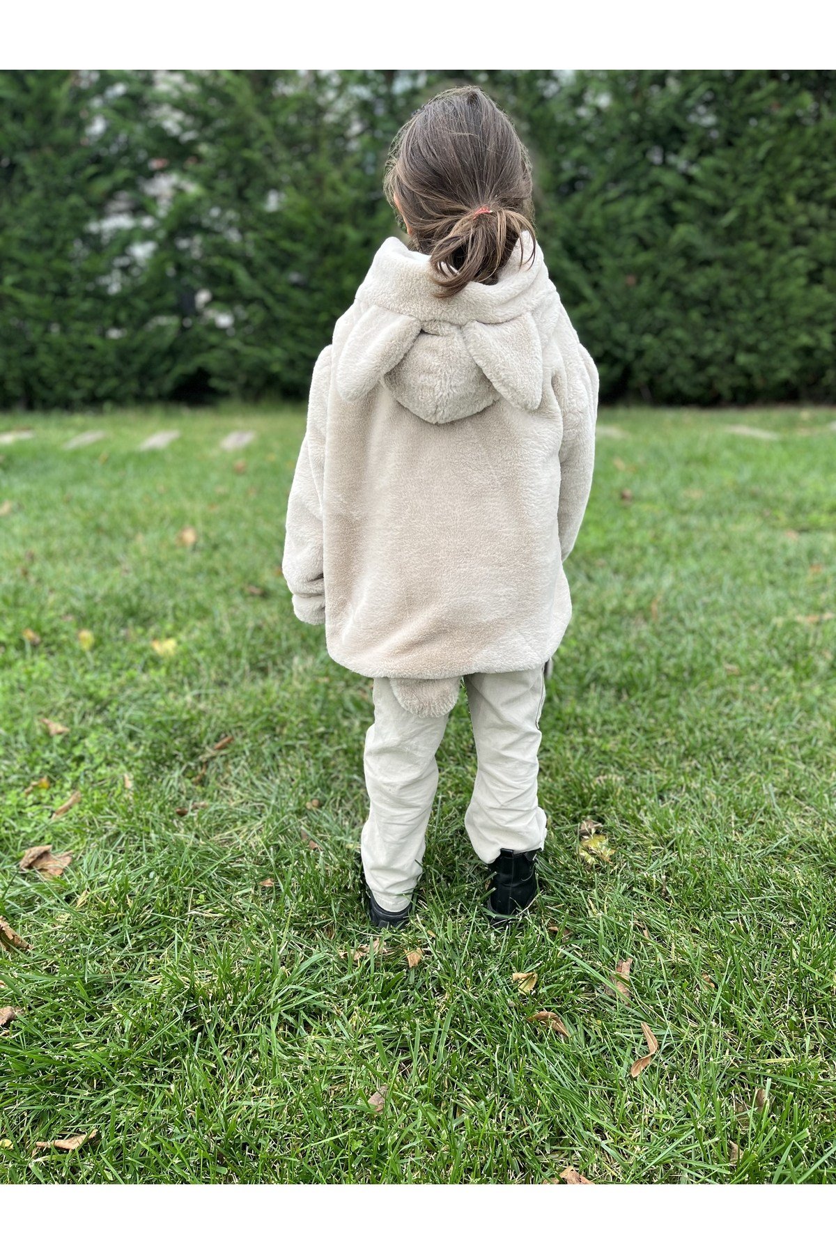 tavşan peluş mont