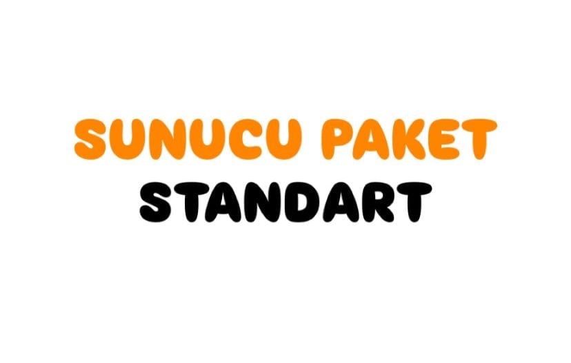 STANDART SUNUCU PAKET