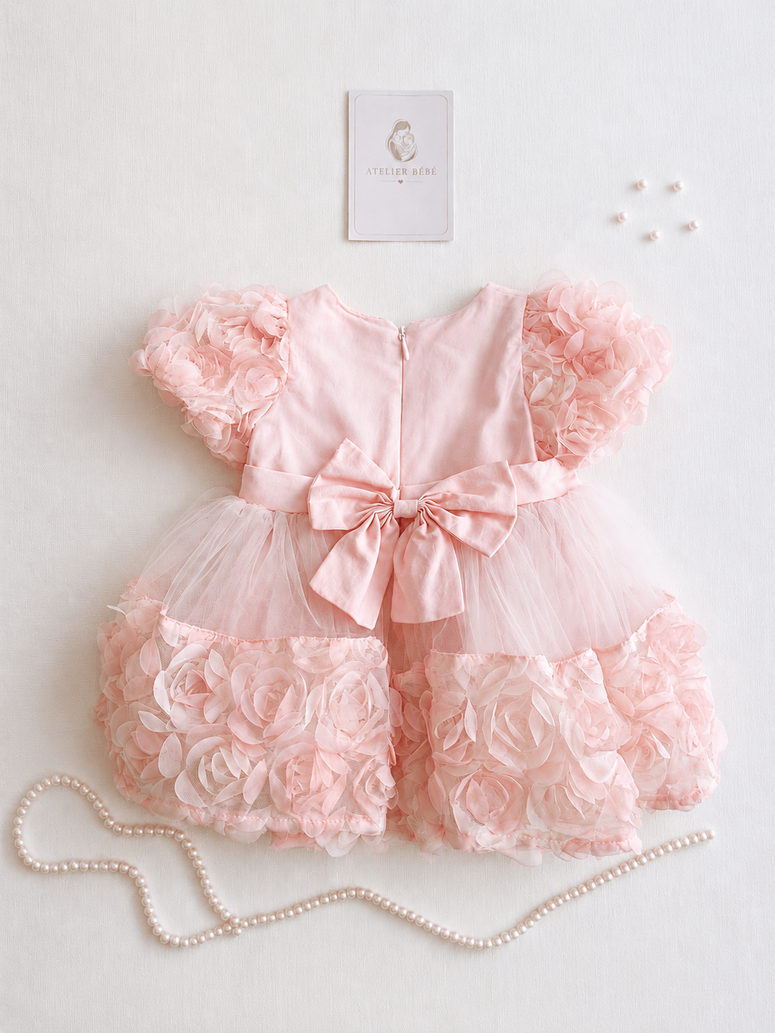 Bella Rose Tül Elbise
