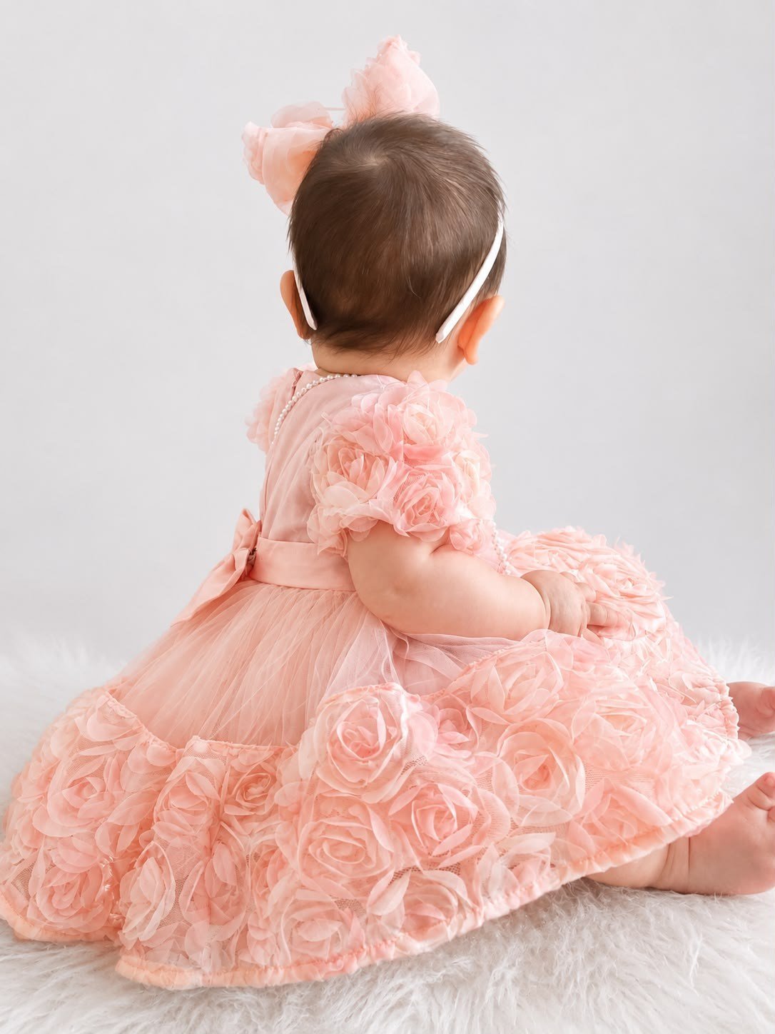 Bella Rose Tül Elbise