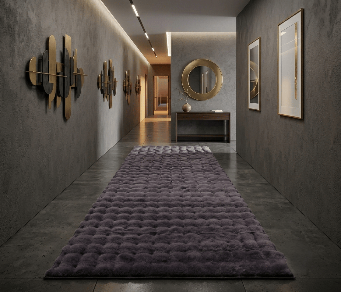Bubble Ultra Soft Peluş Salon Halısı