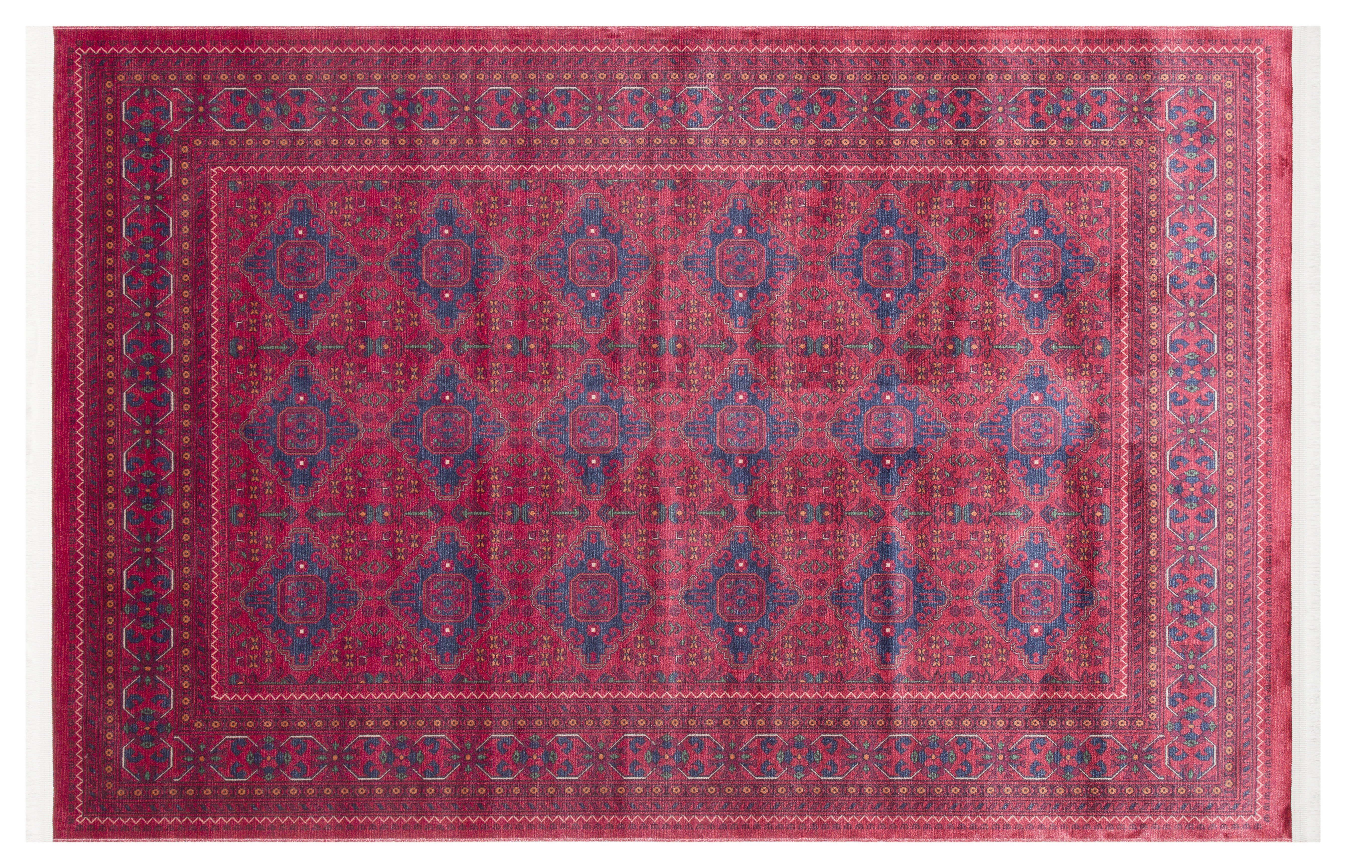 Ottoman Serisi Vintage Desenli Dijital Baskı Halı