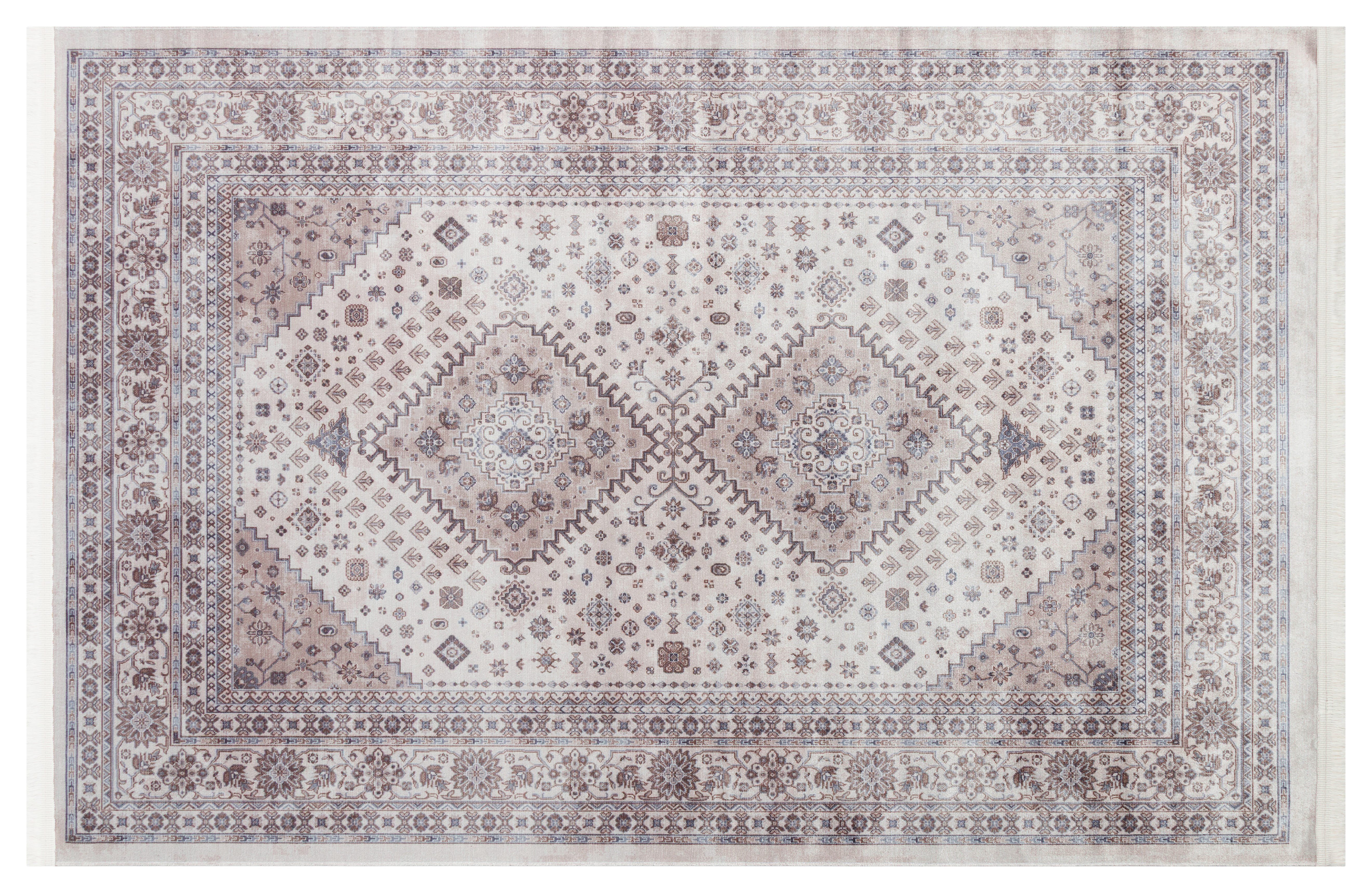 Ottoman Serisi Vintage Desenli Dijital Baskı Halı