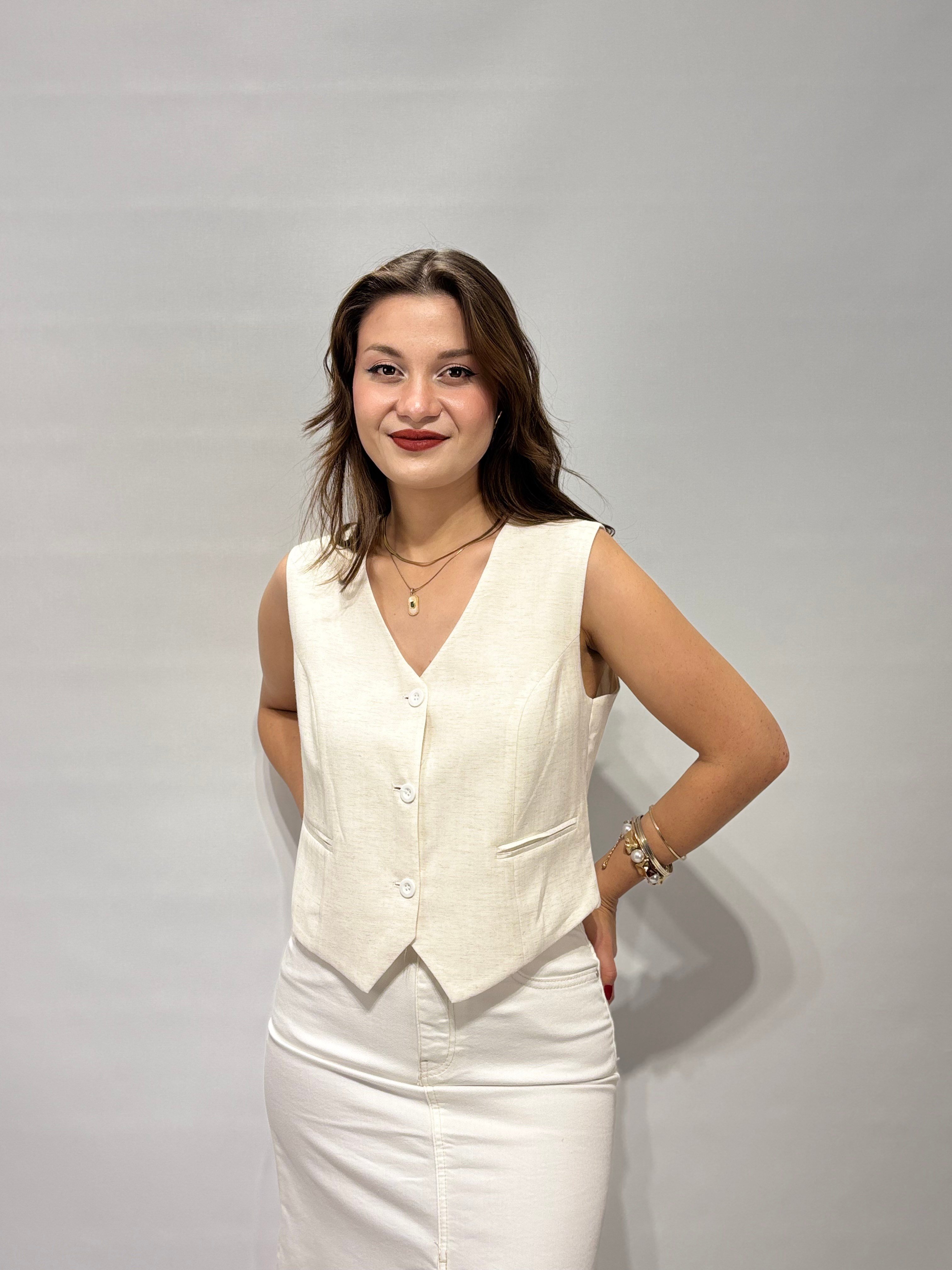 Krem  Yıldırım G. Yelek