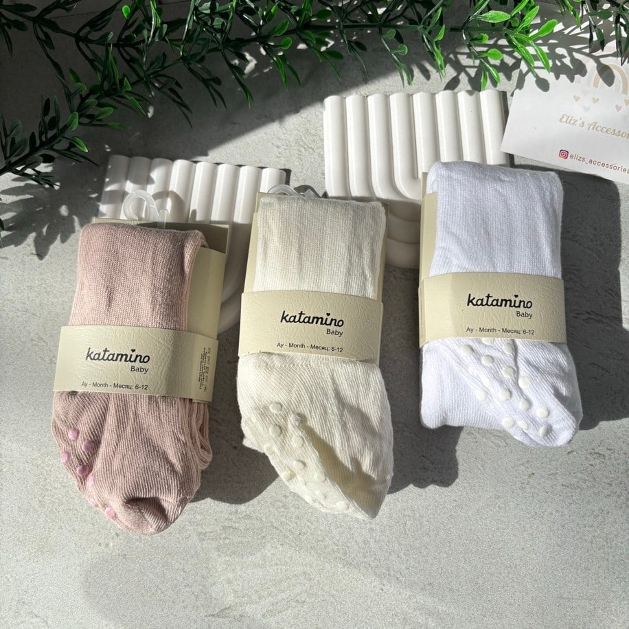6-12 AY KATAMİNO COTTON KİLOTLU ÇORAP
