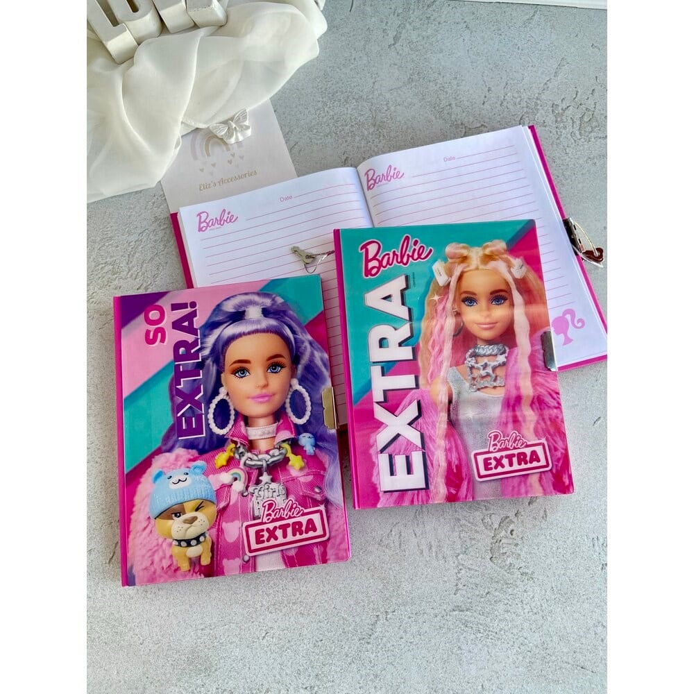 BARBİE KİLİTLİ DEFTER