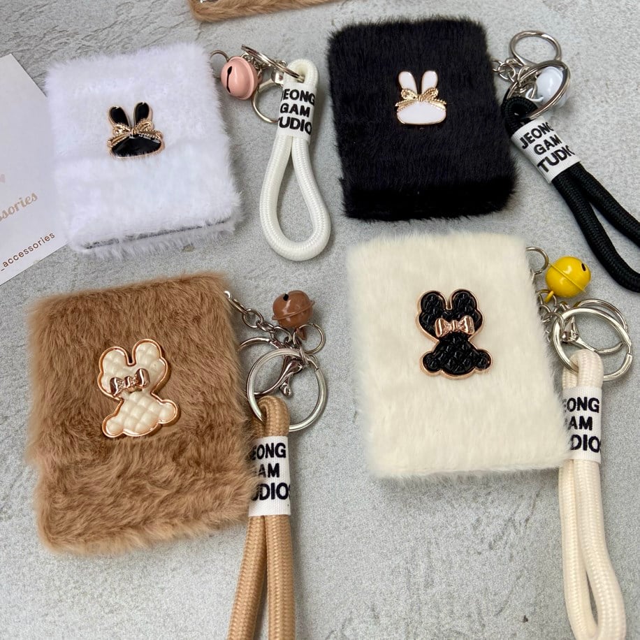 FİGÜRLÜ PELUŞ AYNA ANAHTARLIK