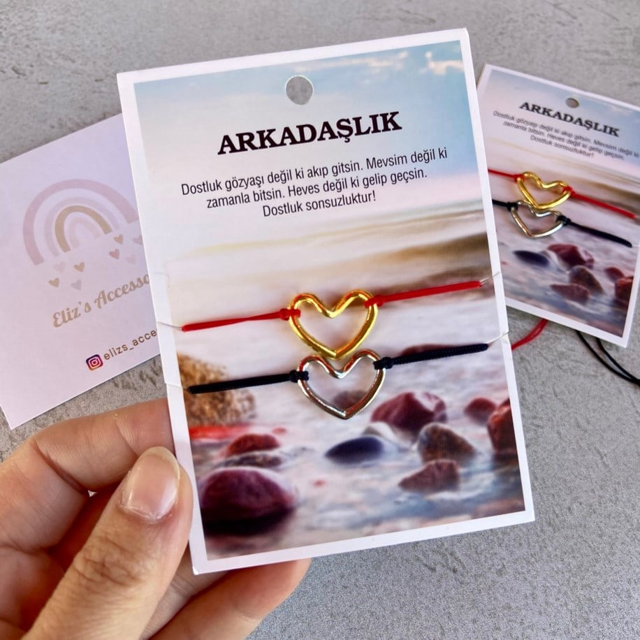 KALPLİ ARKADAŞLIK BİLEKLİĞİ
