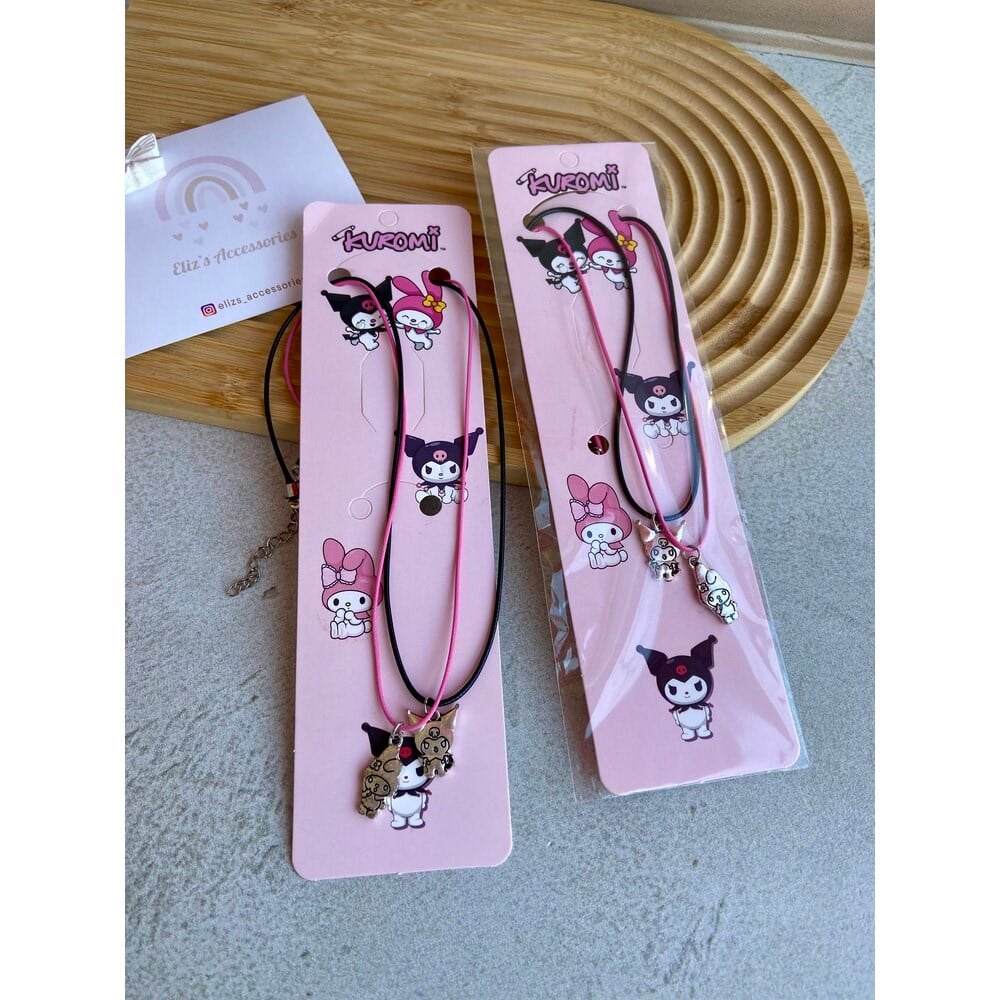 KUROMİ MY MELODY BEST FRİEND KOLYE
