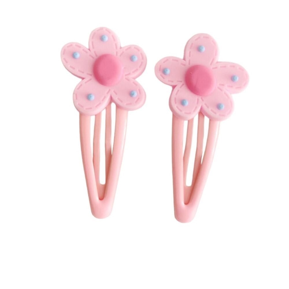 PEMBE ÇİÇEKLİ ÇITÇIT ÇİFTLİ TOKA