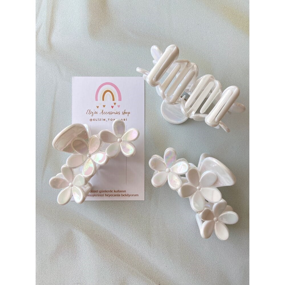 SEDEFLİ ÇİÇEK MANDAL TOKA