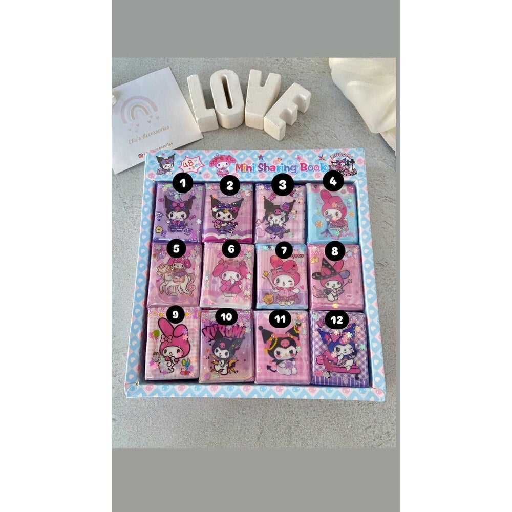 SULU SİMLİ KAPAKLI MİNİ STİCKER DEFTER