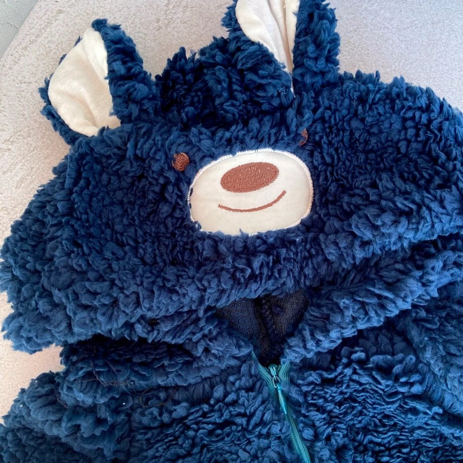 WELSOFT LACİVERT ERKEK BEBEK TULUMU