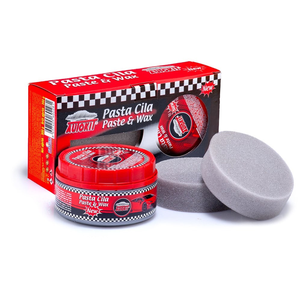 AUTOKIT PASTA CİLA SETİ “2 ADET SÜNGERLİ” 300 GR. -FA1-228
