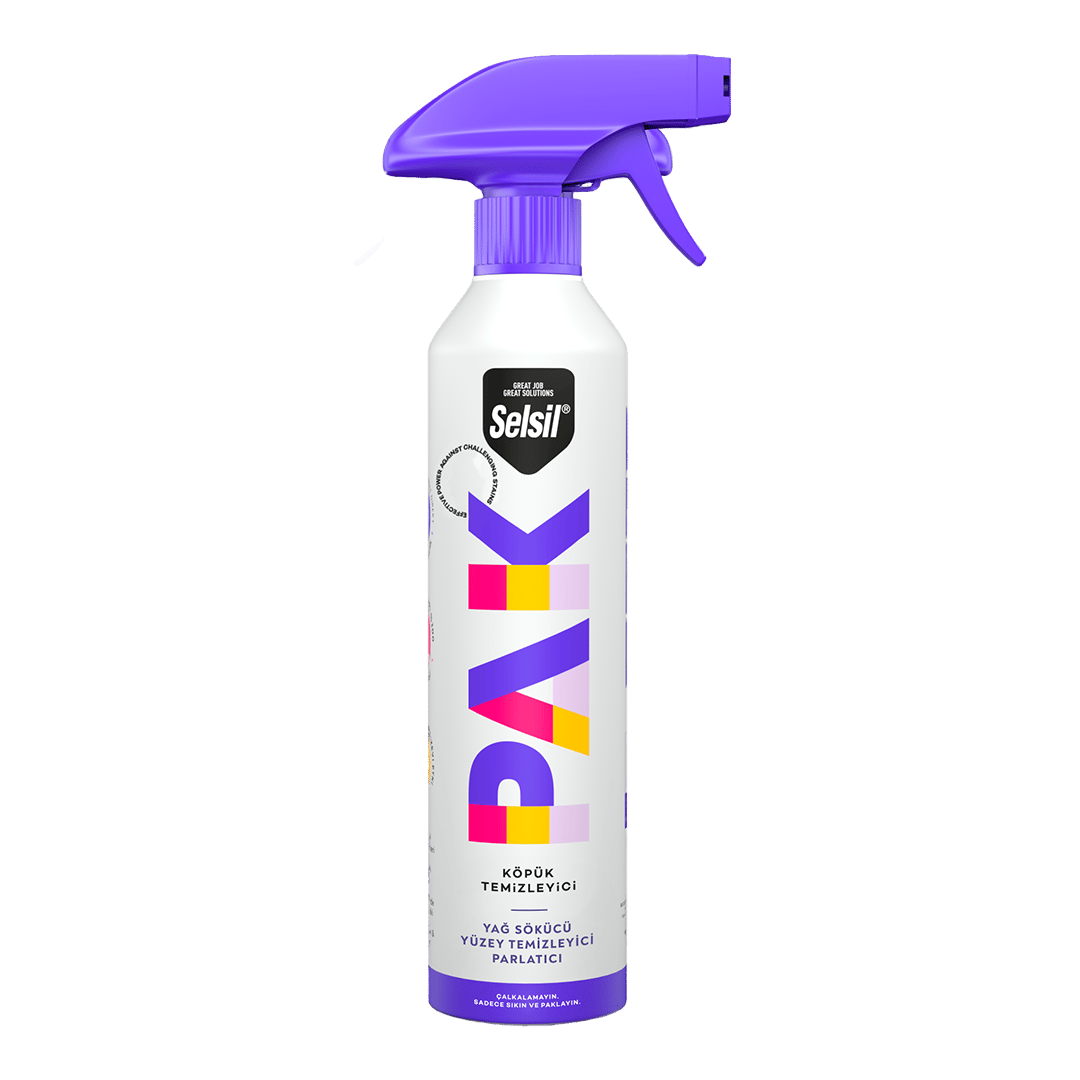 Selsil PAK Köpük Temizleyici Sprey 500 ml