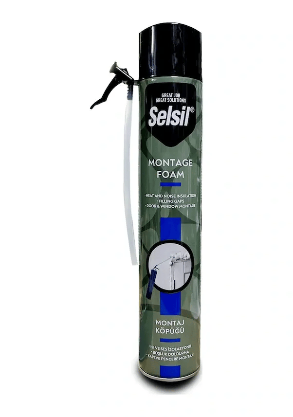 Selsil Pipetli Tam Dolum Montaj Köpüğü 750 ml 850 gr