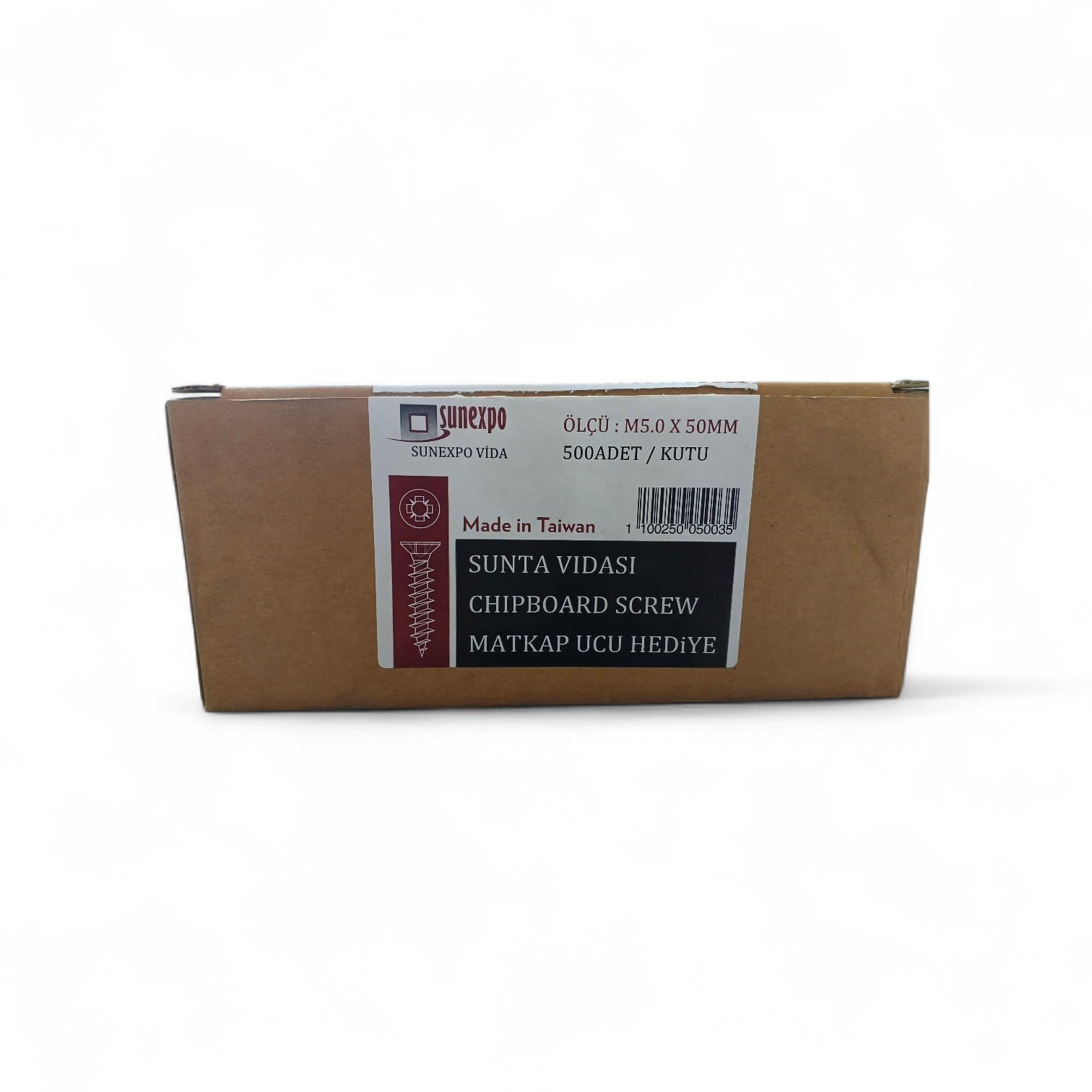 Sunexpo Sunta Vidası M5.0X50MM 500 ADET
