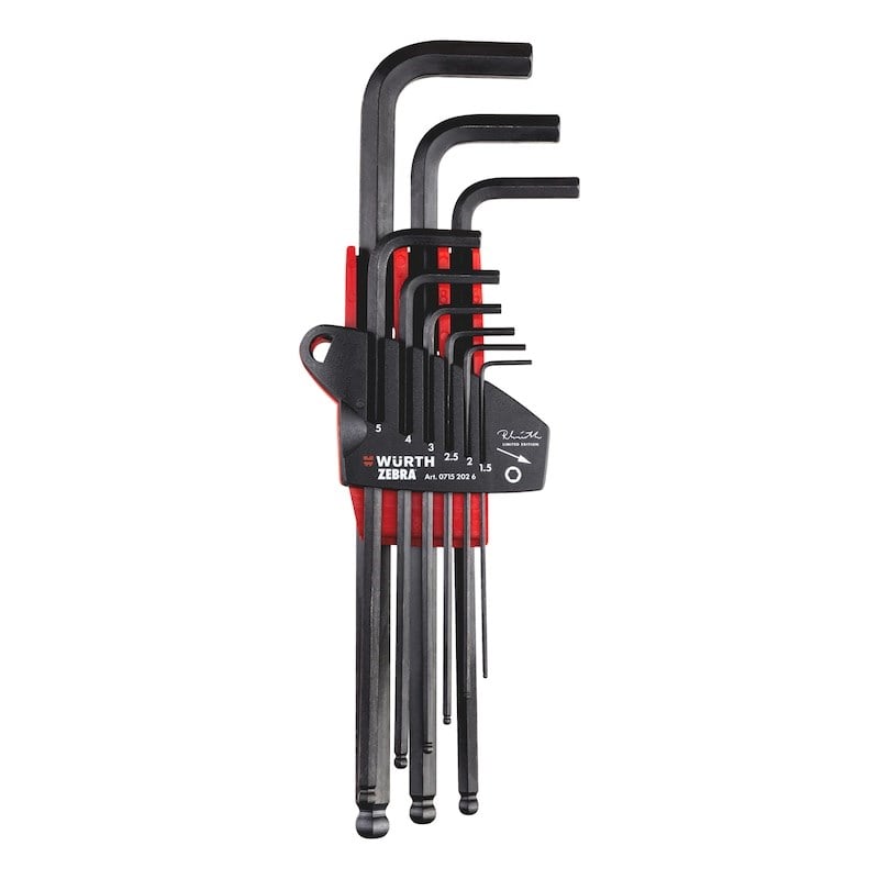 Würth Allen anahtar seti, RW edition 9 parça