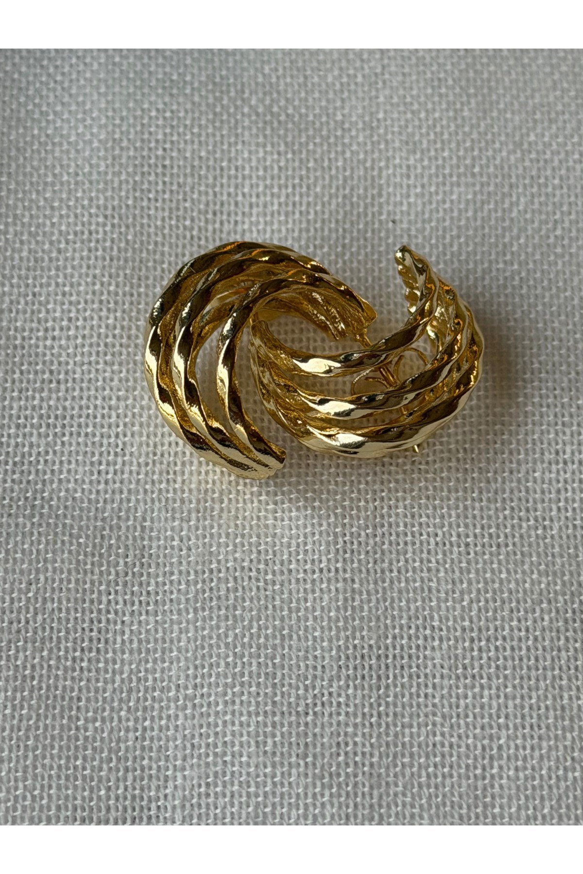 DéMila Selene Burgu Gold Küpe