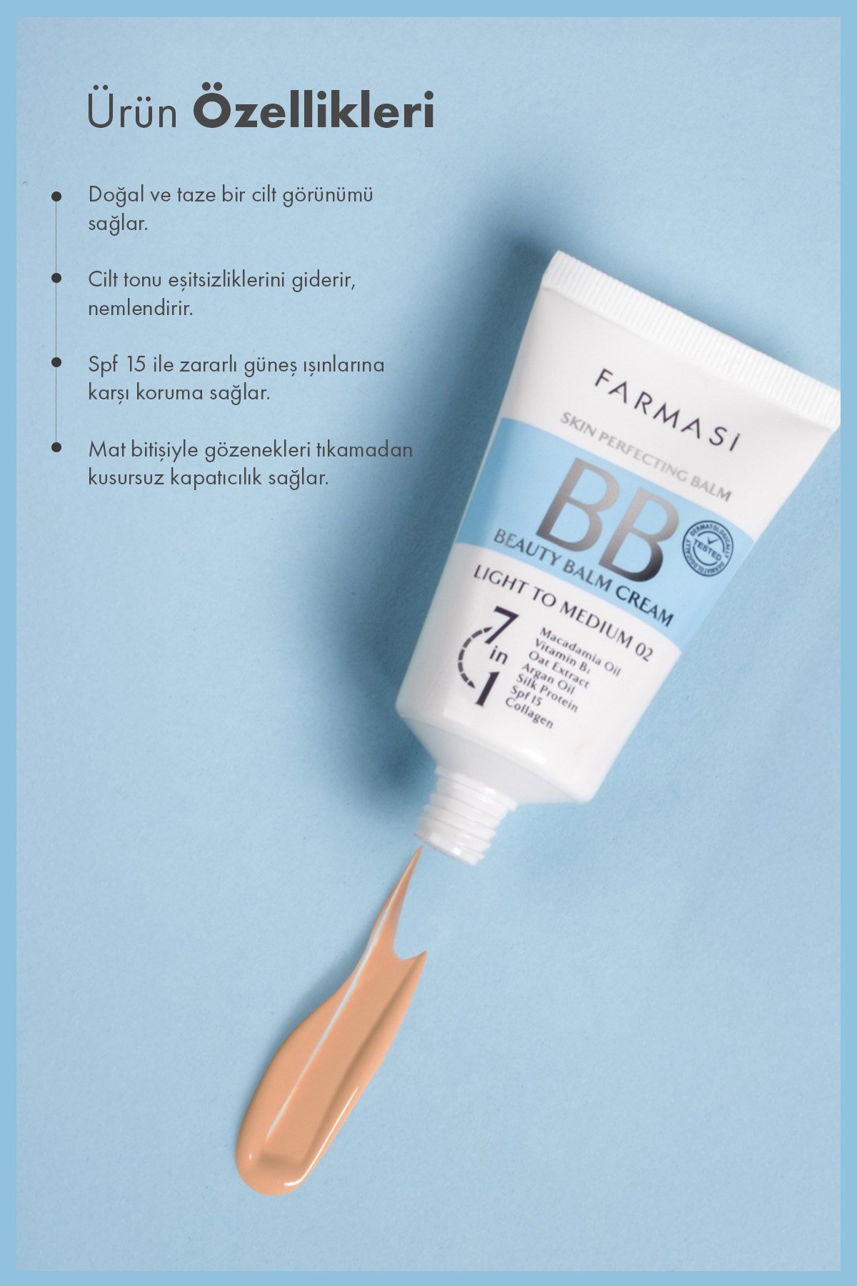 Bb Krem Lıght To Medıum 02 50ml