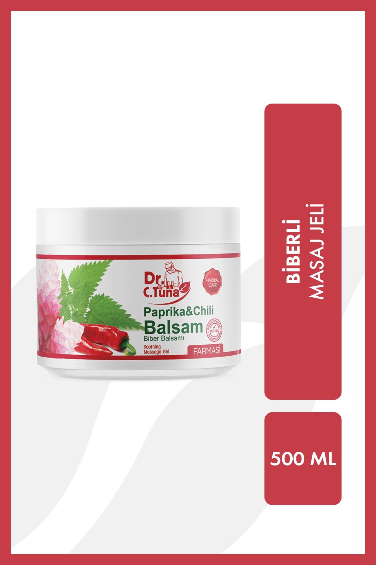Dr. C. Tuna Paprika Özlü Masaj Balsam 500 ml