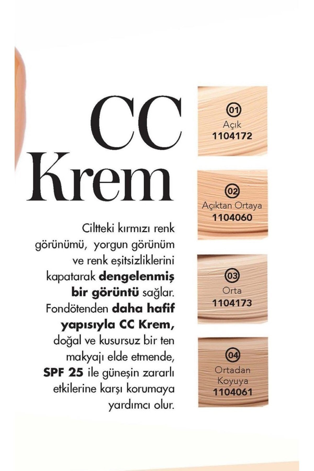Farması Cc Krem Açık 50 Ml 01