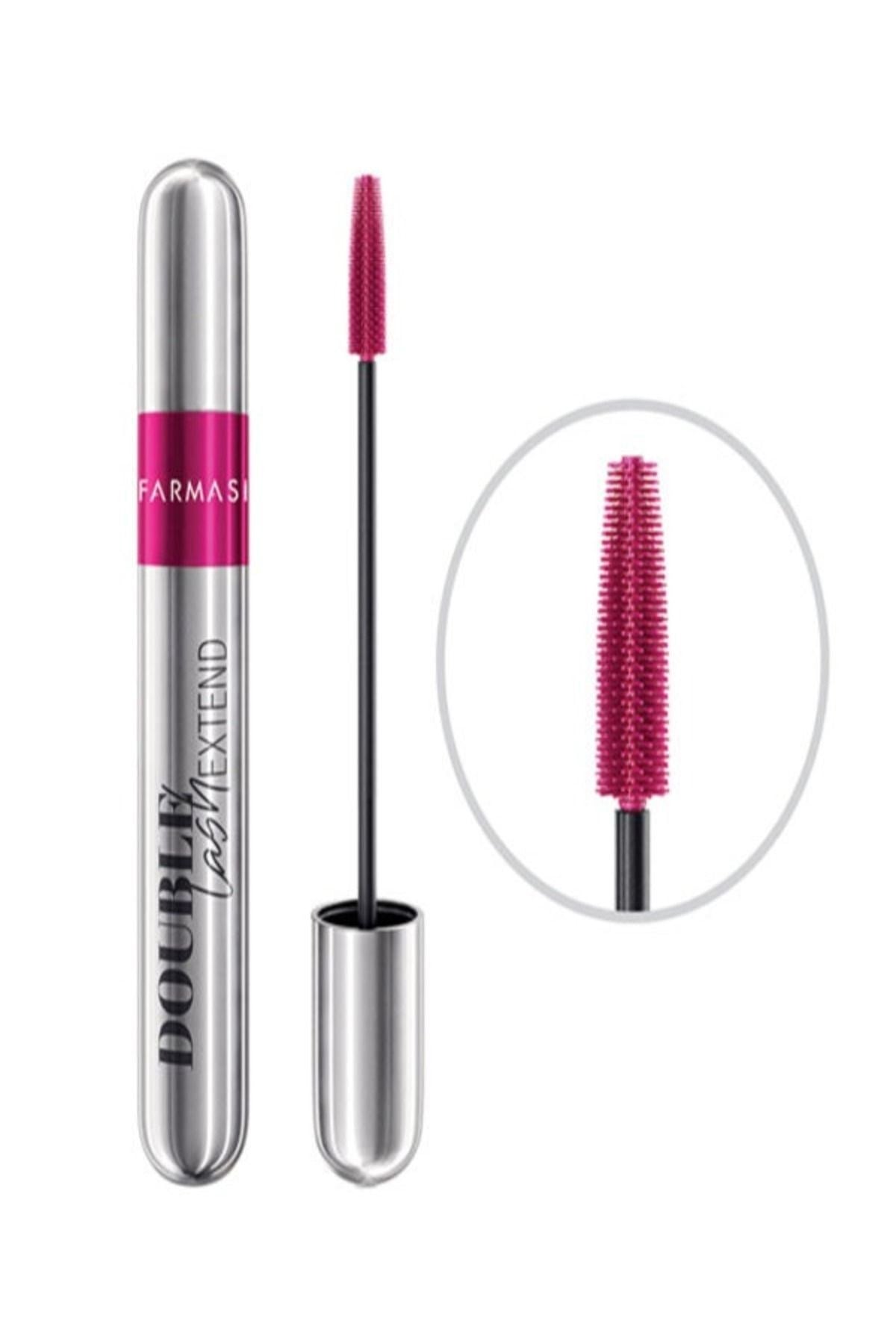 FARMASİ DOUBLE LASH EXTEND 12 ML/KİRPİK UZATMA MASKARASI/HACİM VE UZUNLUK/BESLEYİCİ