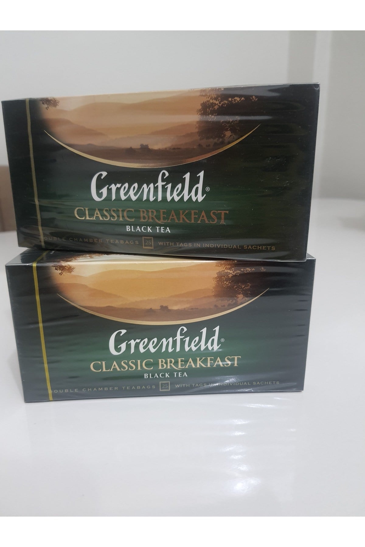 GREENFIELD 25 LI BARDAK SIYAH CAY 2LI PAKET AVANTAJLI