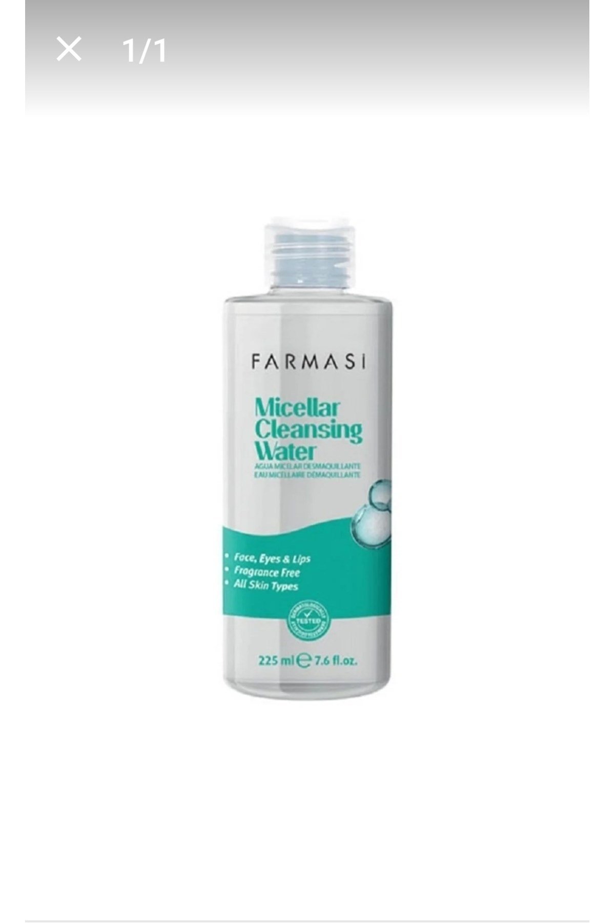 Micellar Makyaj Temizleme Suyu 225 ml