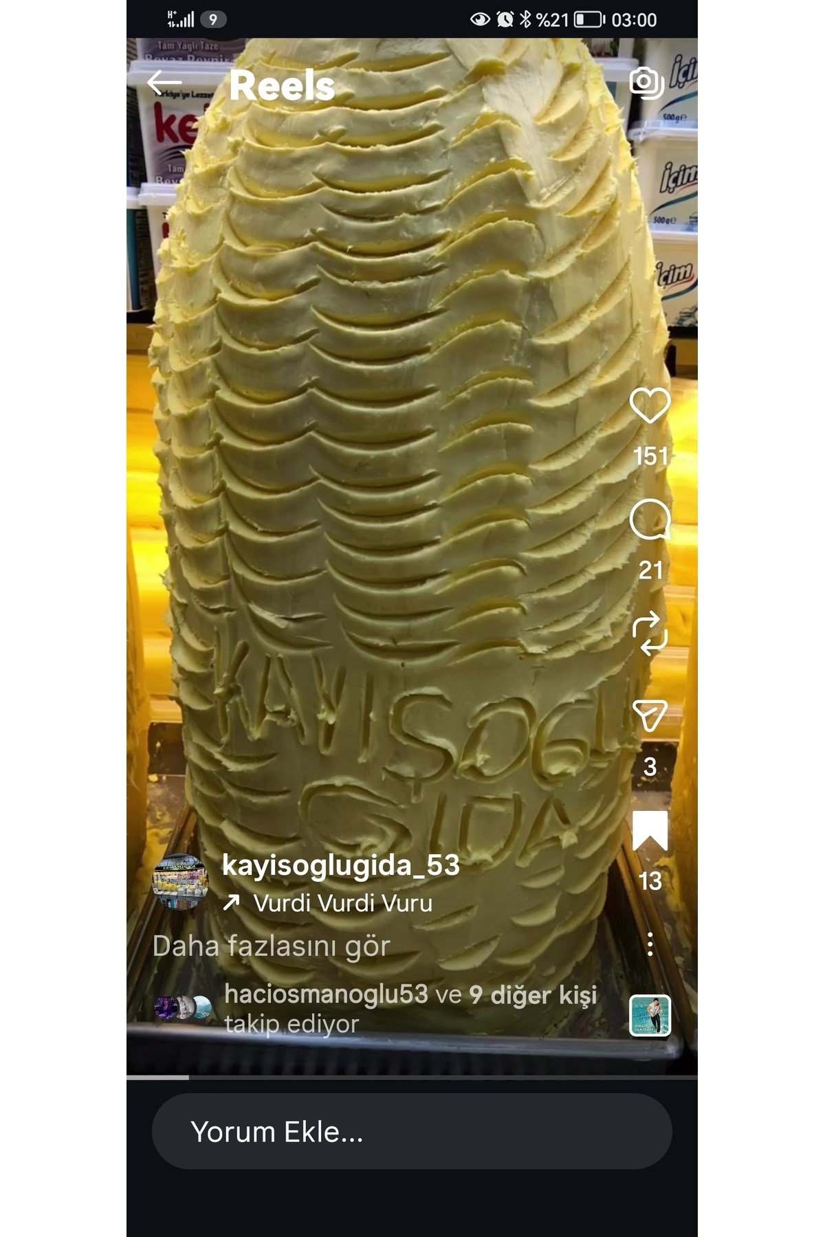 RİZE YÖRESİN YAYLA TEREYAĞI KG