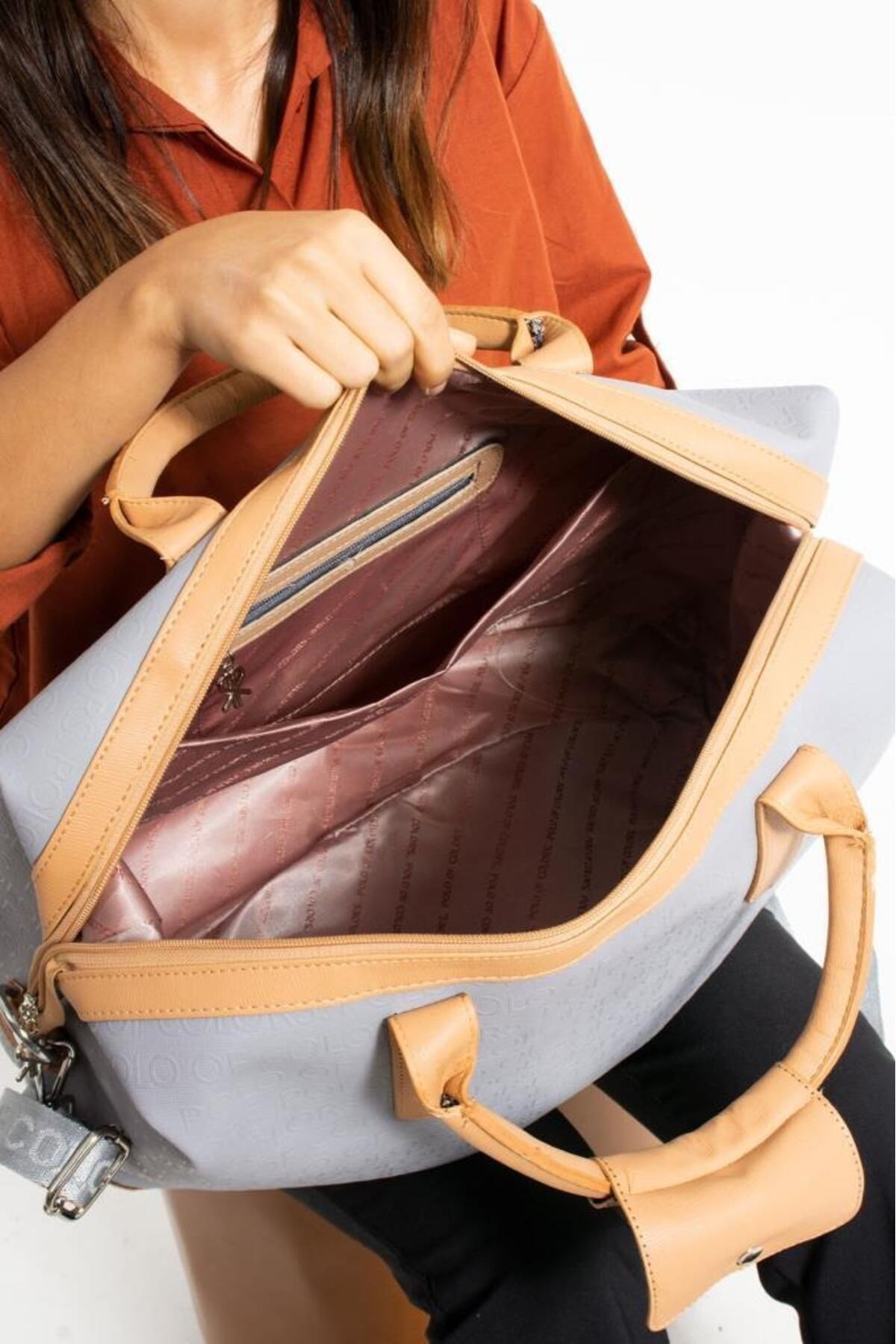 Bigbag Gritabagofraj Baskı Çok Amaçlı Seyhat Çantası 40x58 Ebatında