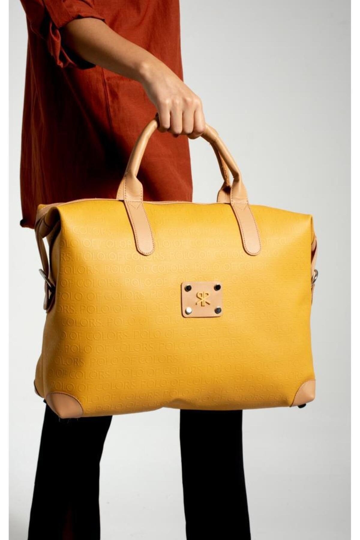 Bigbag Hardalsarısıtabagofraj Baskı Çok Amaçlı Seyhat Çantası 40x58 Ebatında
