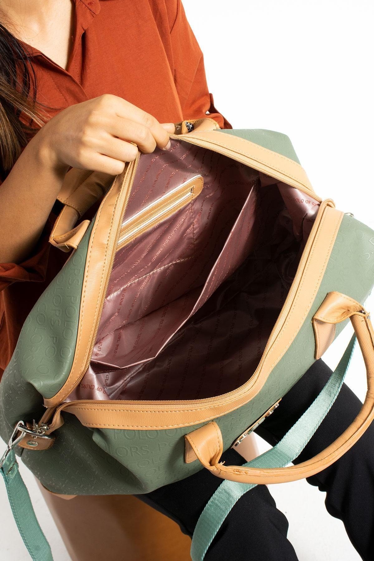 Bigbag Yeşiltabagofraj Baskı Çok Amaçlı Seyhat Çantası 40x58 Ebatında